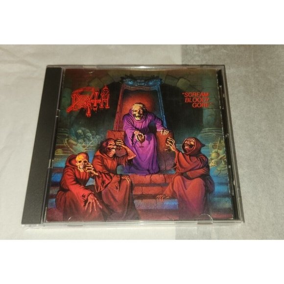 DEATH cd SCREAM BLOODY GORE 1987 Original Combat...